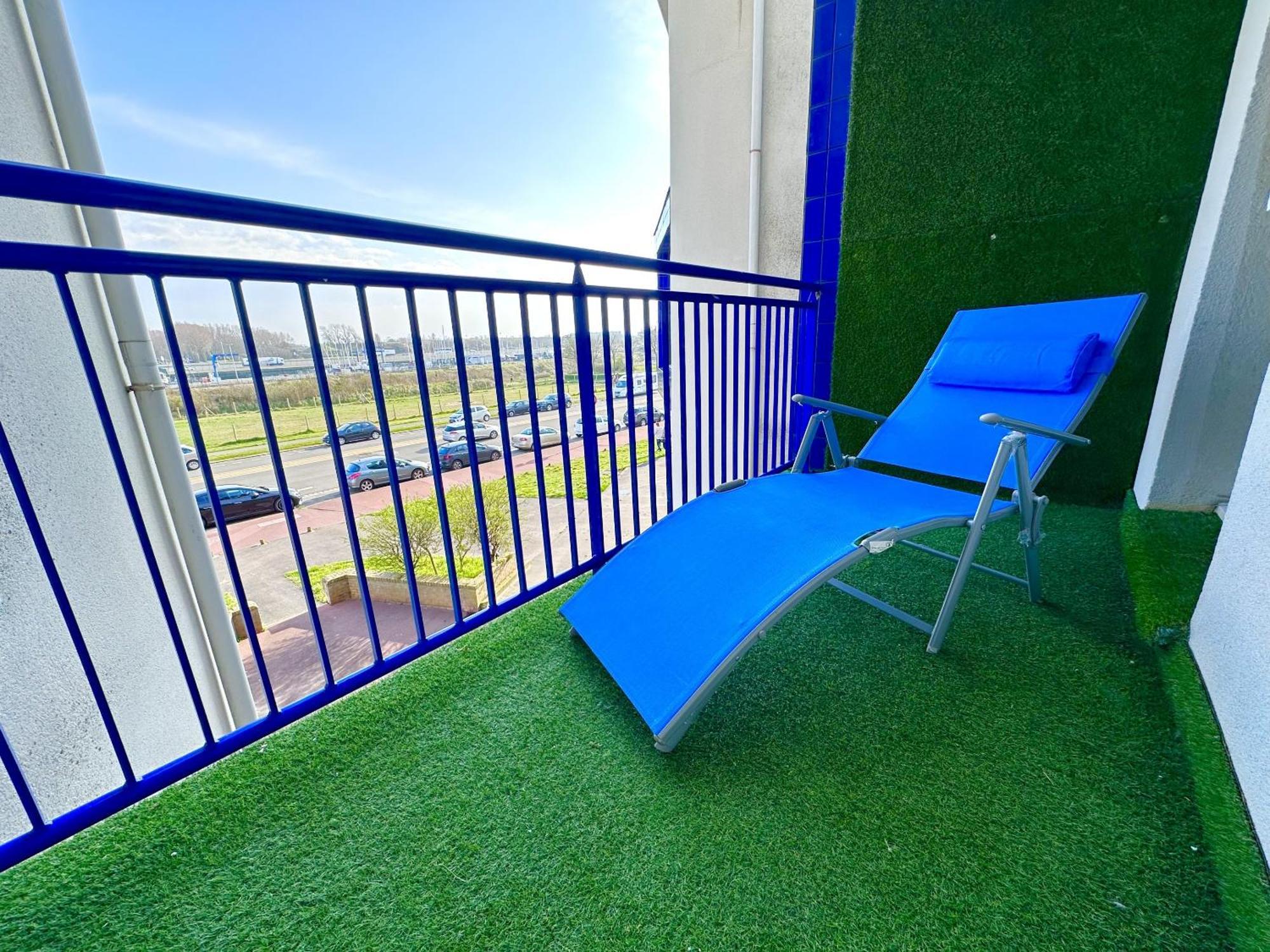 Appartement Luxe Vue Sur Mer Calais Plage Dış mekan fotoğraf